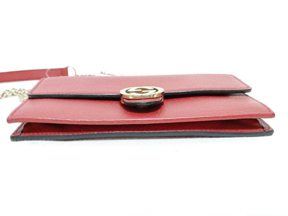 GUCCI GUCCI GUCCI? Red Shoulder Bag