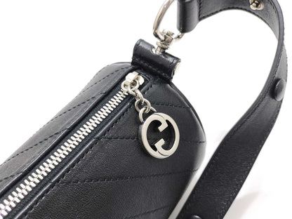 GUCCI Blondie Mini Shoulder Bag in Black Calfskin 760170 Shoulder Bag