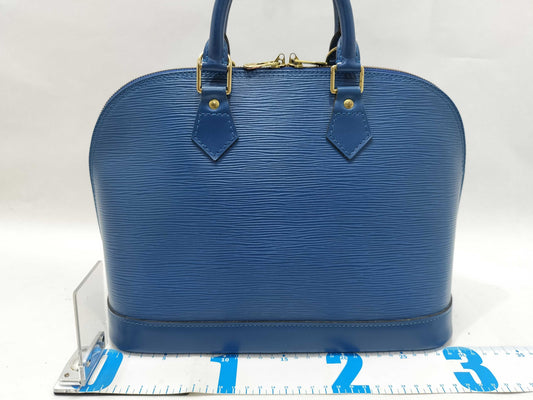 LOUIS VUITTON M40620 Epi Alma Epi Navy M40620 Handbag