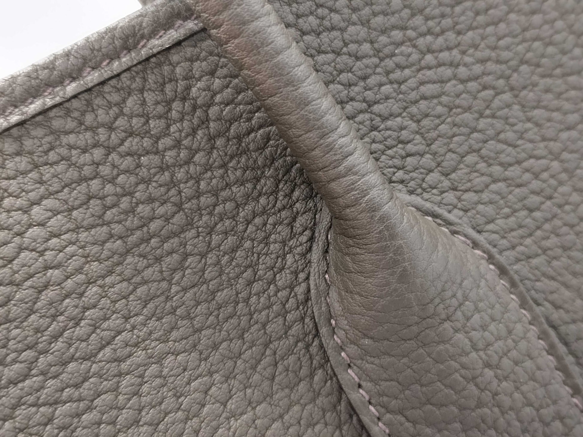 HERMES Garden Party PM Negonda Eucalyptus B engraved tote bag