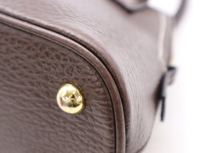 Maison Margiela 5AC Classic Micro 2-Way Handbag, Brown Leather