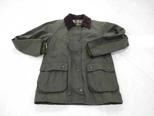 Barbour Bedale Oiled Jacket 1602124 Size 8 Coat