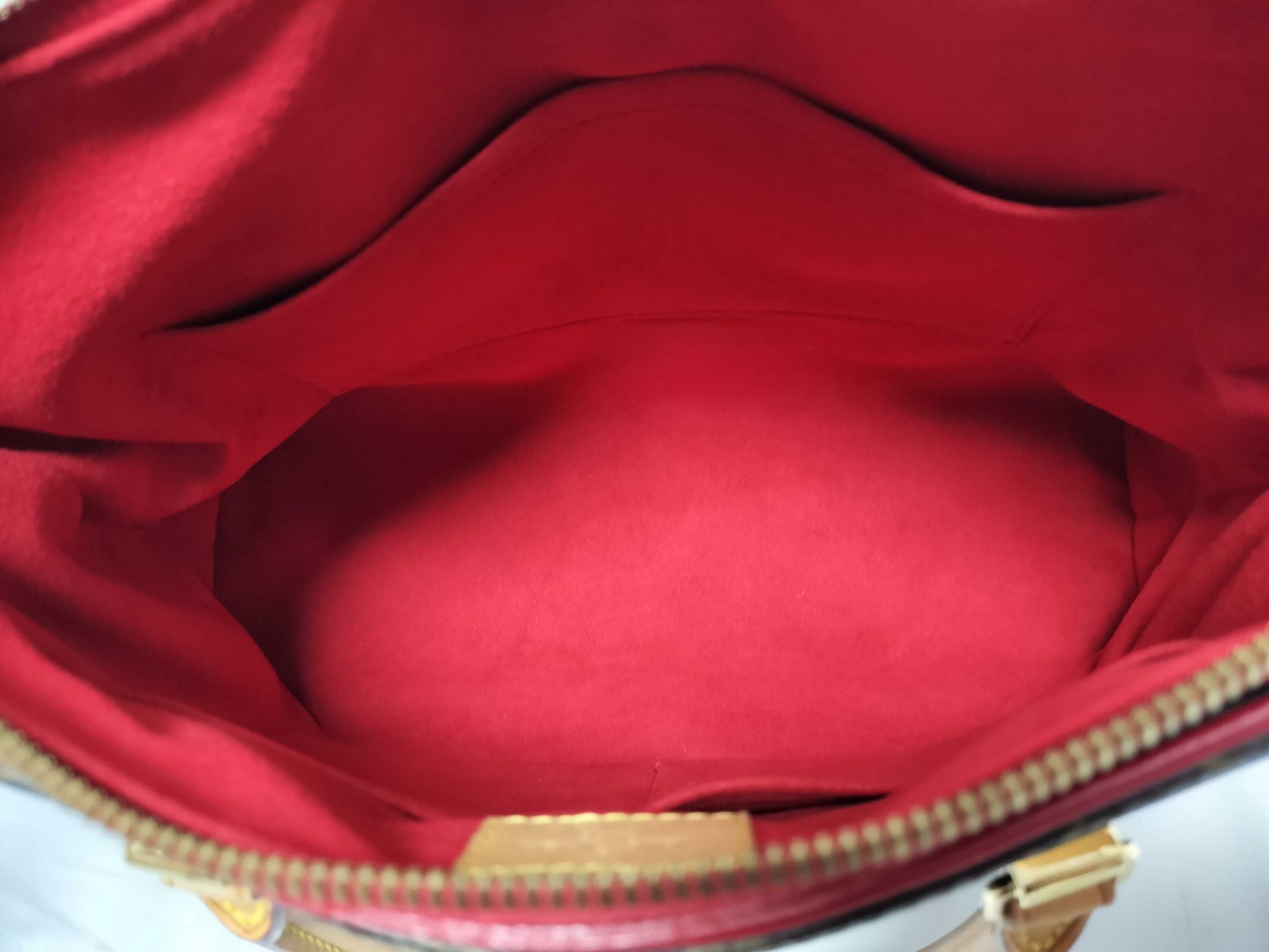 LOUIS VUITTON Monogram 2-Way Handbag with Stitching, Pallas Handbag