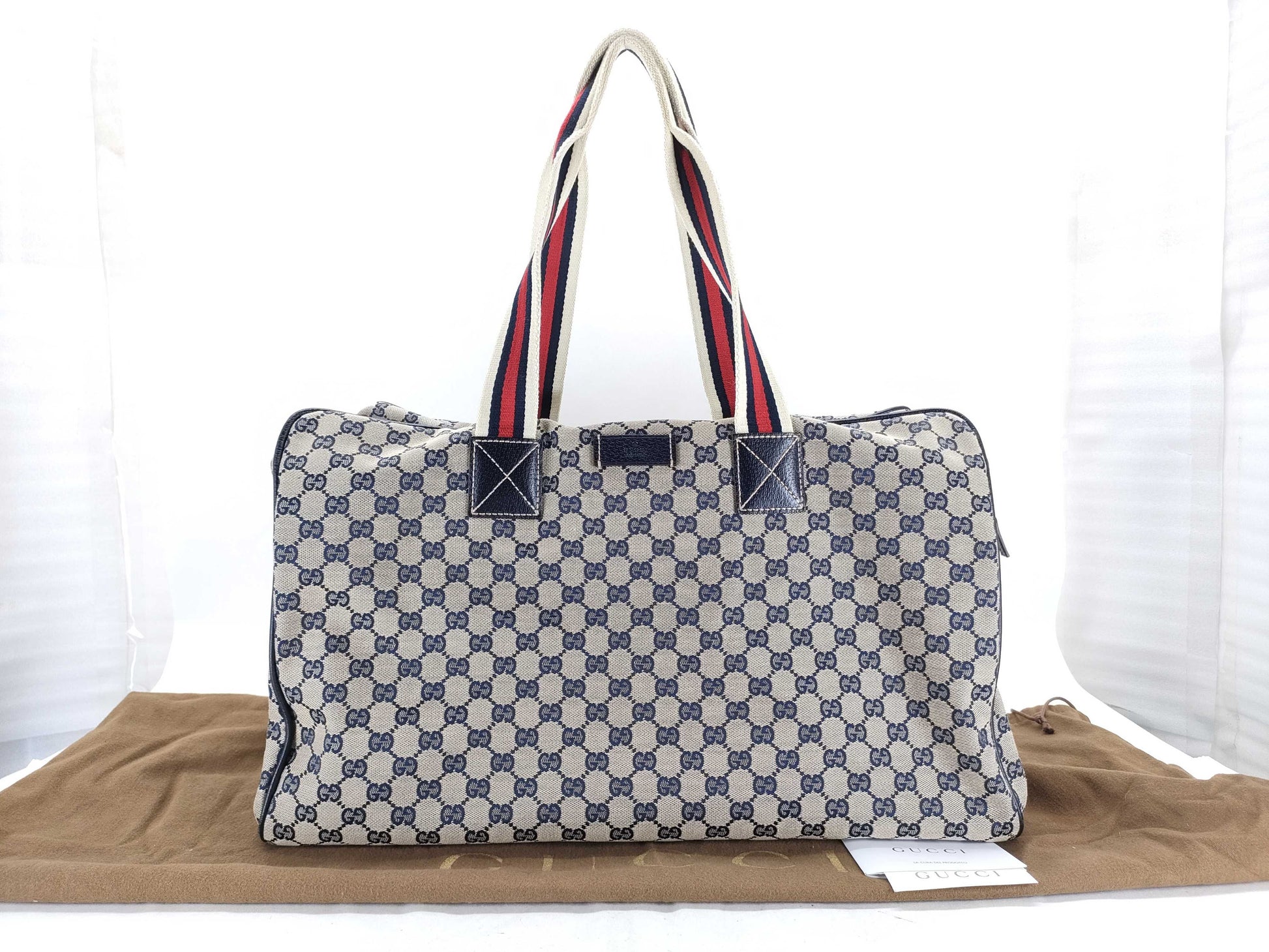 GUCCI GG Canvas Sherry Boston Bag/146310 Boston Bag