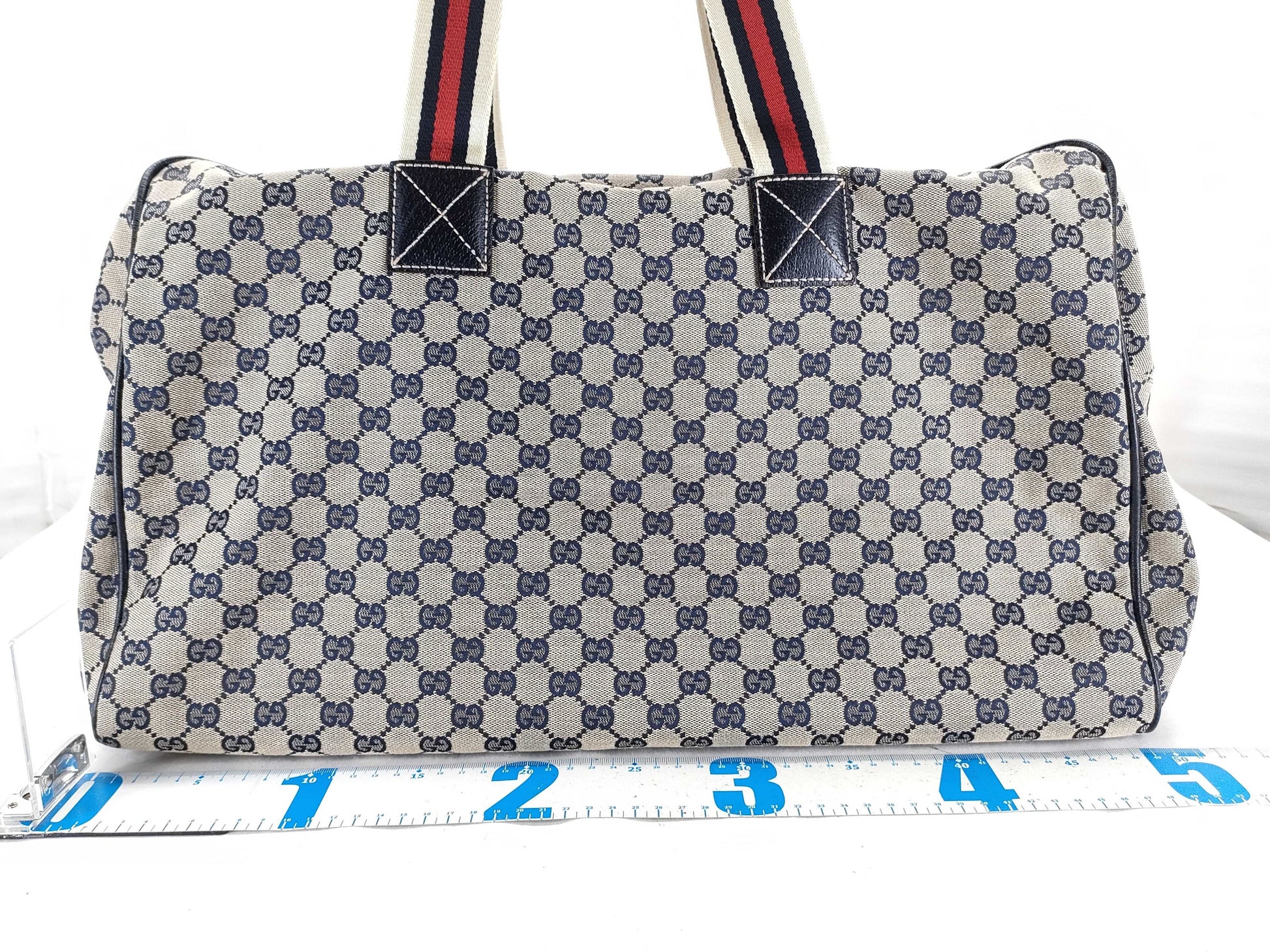 GUCCI GG Canvas Sherry Boston Bag/146310 Boston Bag