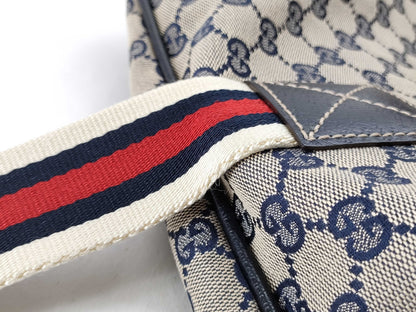 GUCCI GG Canvas Sherry Boston Bag/146310 Boston Bag