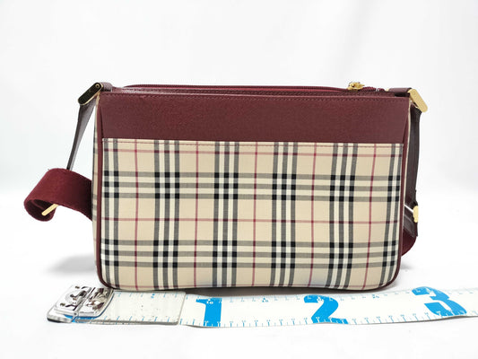 BURBERRY Nova Check Shoulder Bag