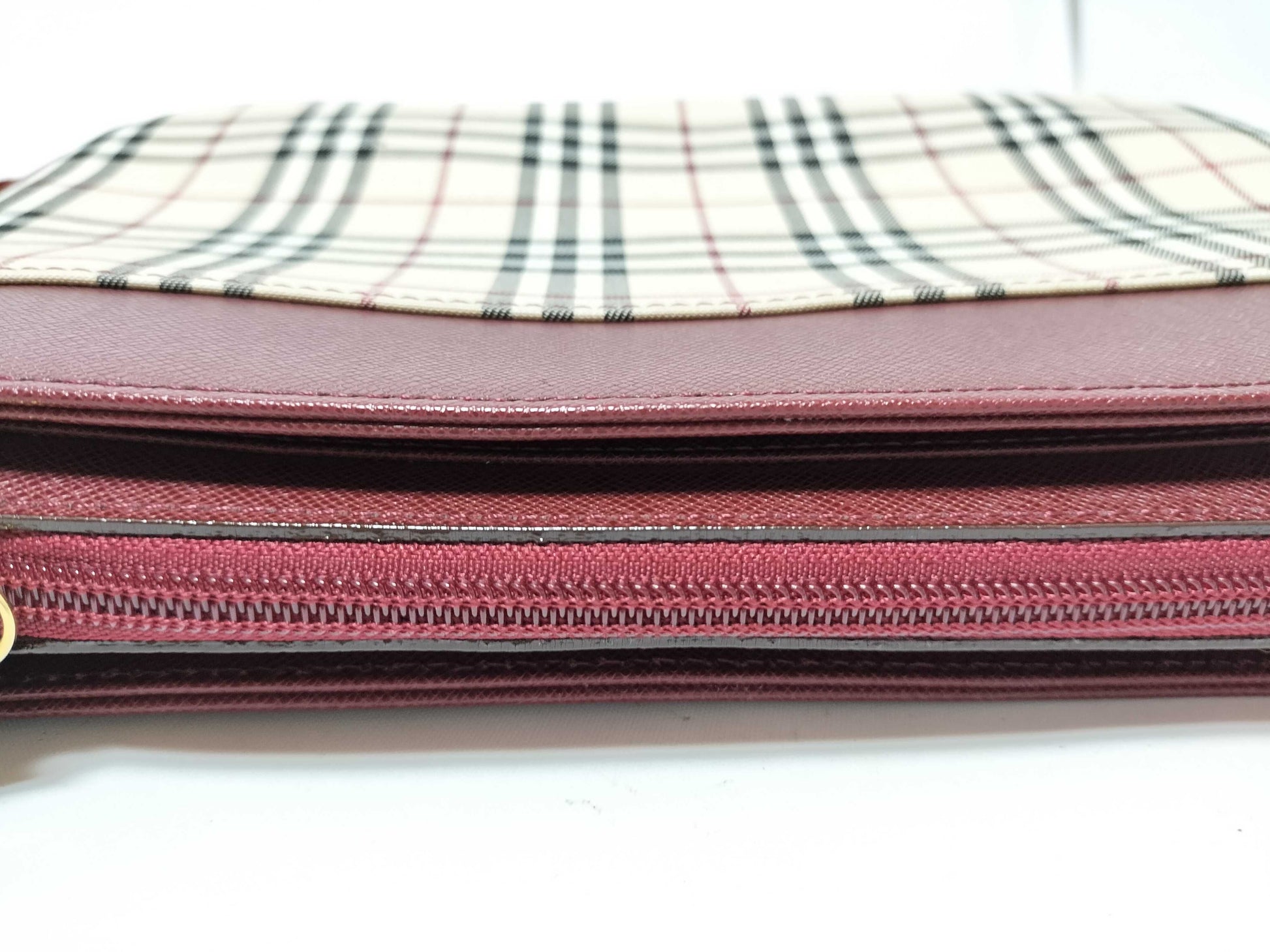 BURBERRY Nova Check Shoulder Bag