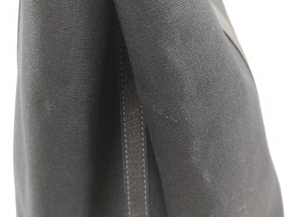 HERMES Garden Party PM Black Toile Tote Bag with □I Stamp