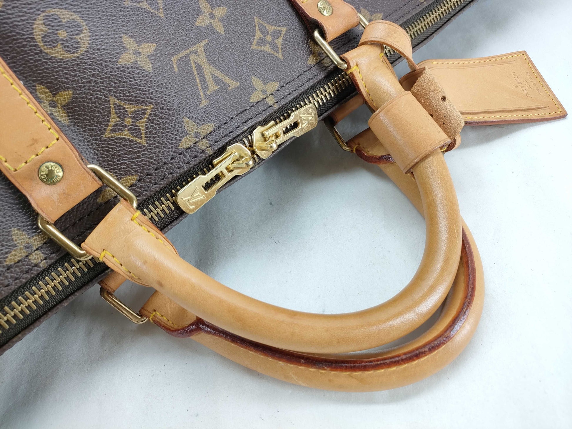 LOUIS VUITTON RFID Unverified MI1921 Monogram Louis Vuitton Keepall 60 Monogram Boston Bag Boston Bag
