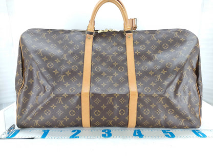 LOUIS VUITTON RFID Unverified MI1921 Monogram Louis Vuitton Keepall 60 Monogram Boston Bag Boston Bag