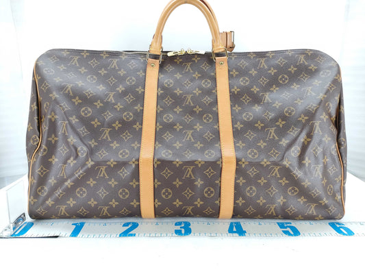LOUIS VUITTON RFID Unverified MI1921 Monogram Louis Vuitton Keepall 60 Monogram Boston Bag Boston Bag