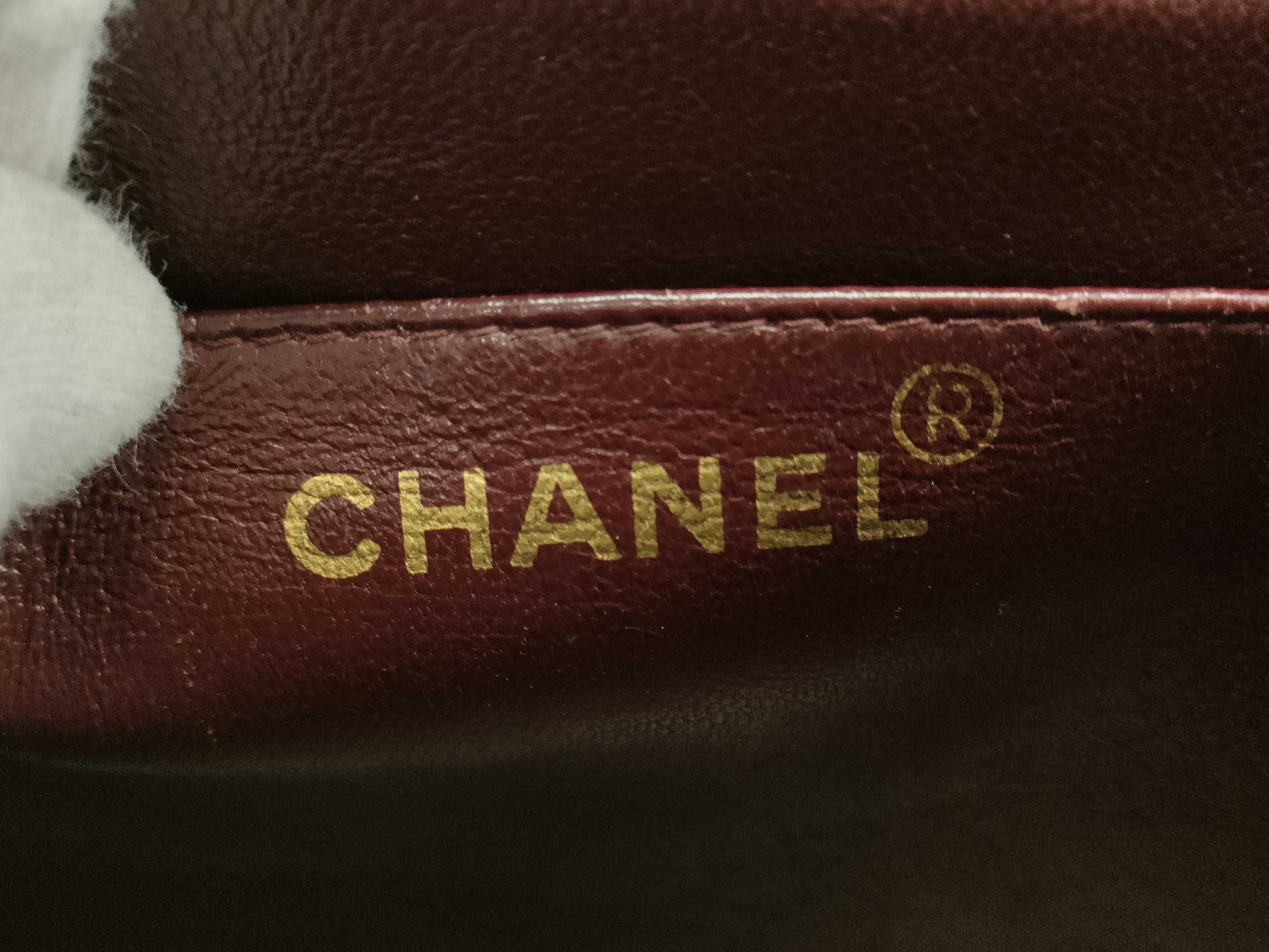 CHANEL Lambskin Black Backpack with Seal