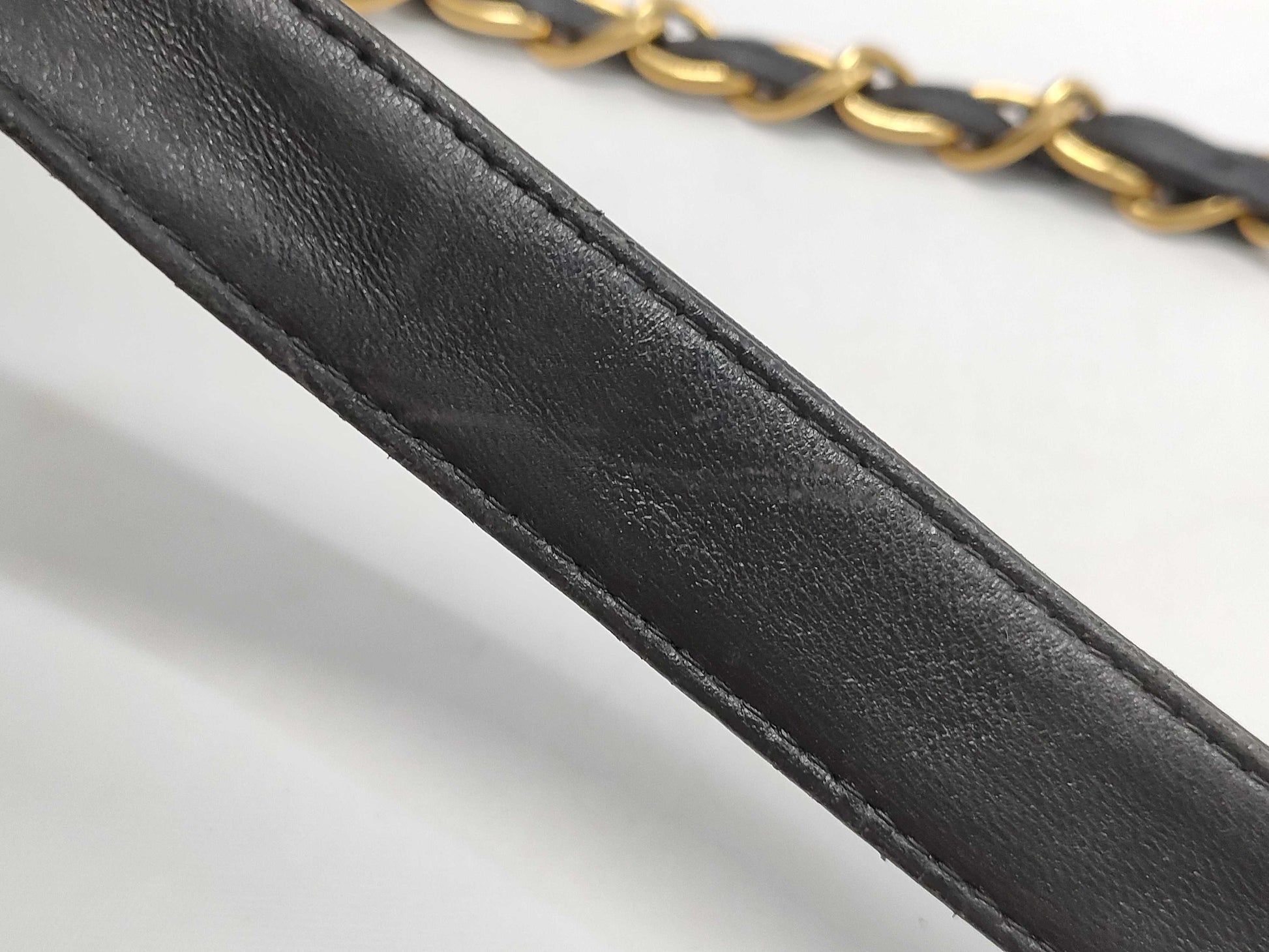 CHANEL Lambskin Black Backpack with Seal
