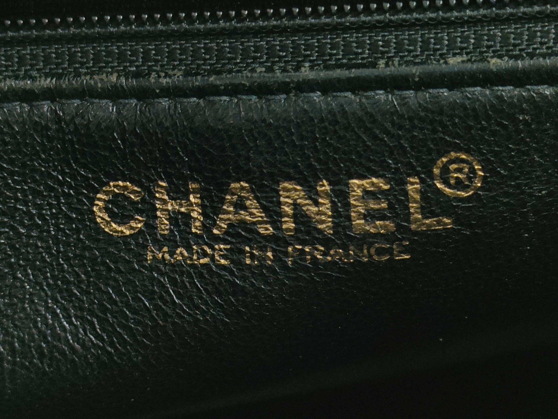 CHANEL Caviar Skin Reissue Tote Bag, Black, with Sticker and Card