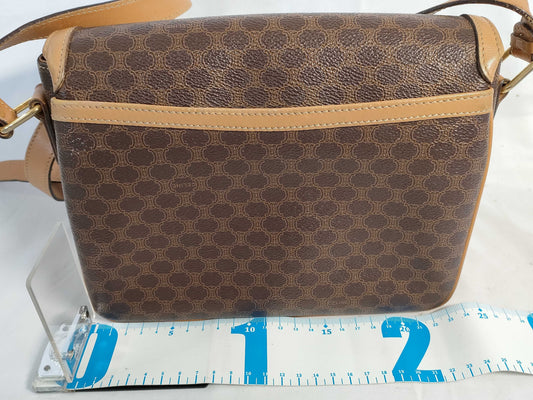 CELINE Macadam Shoulder Bag with Hardware