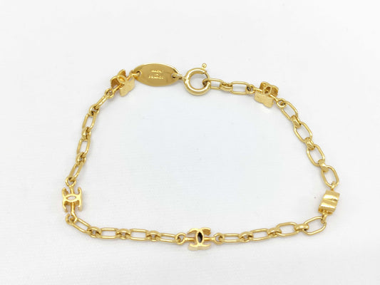 CHANEL Coco Mark Chain Bracelet 1982 Bracelet/Bangle