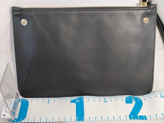 Salvatore Ferragamo black pouch with case