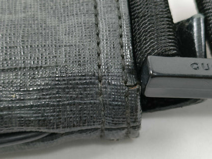 GUCCI GG Supreme Black Shoulder Bag