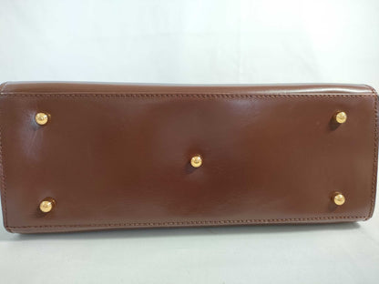 GUCCI Ladylock Brown Handbag with ST 000.23.0258