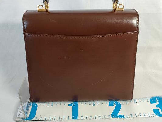 GUCCI Ladylock Brown Handbag with ST 000.23.0258