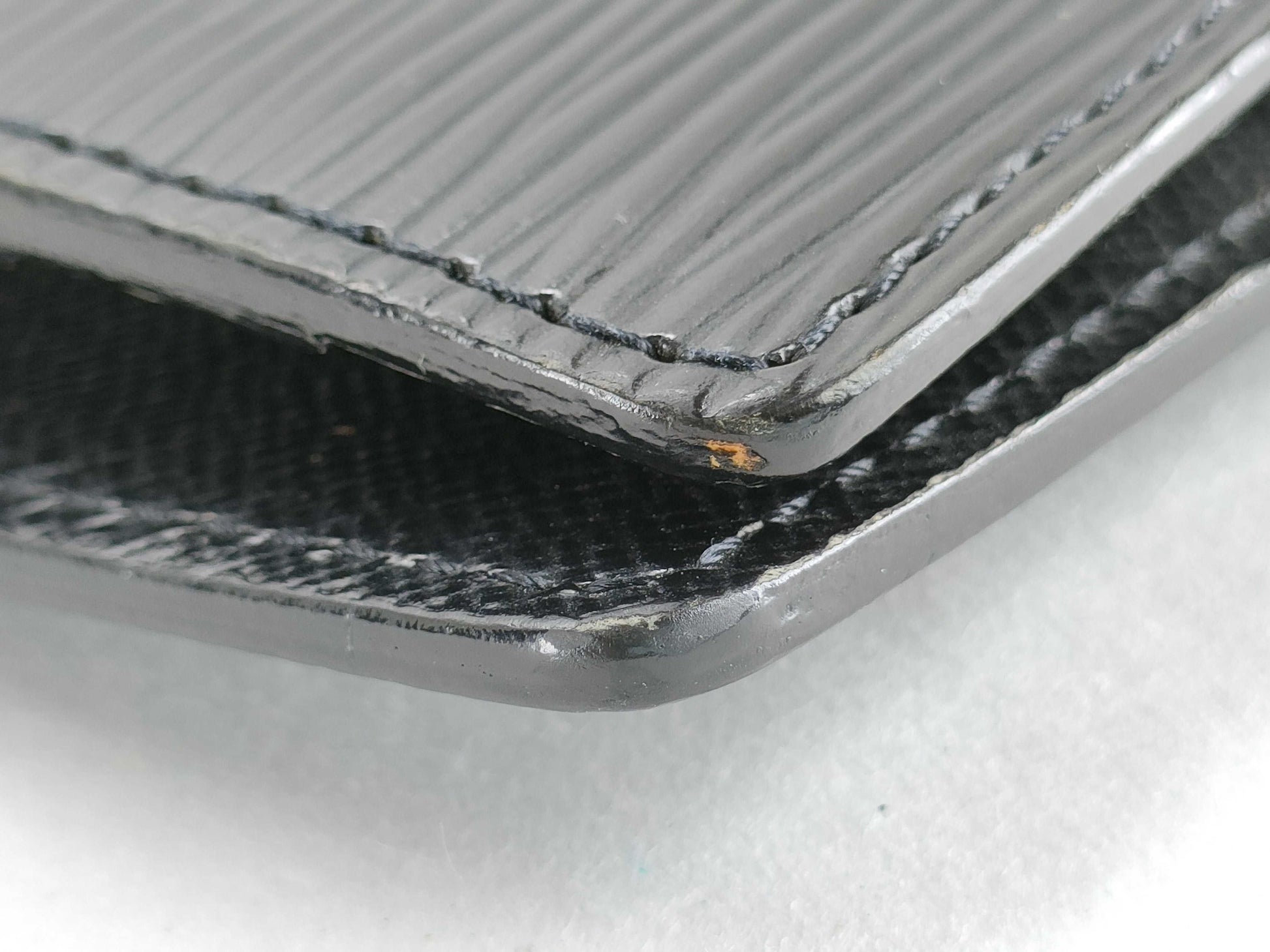 LOUIS VUITTON RFID Unverifiable TH4087 Epi Louis Vuitton Agenda GM Black Notebook Cover