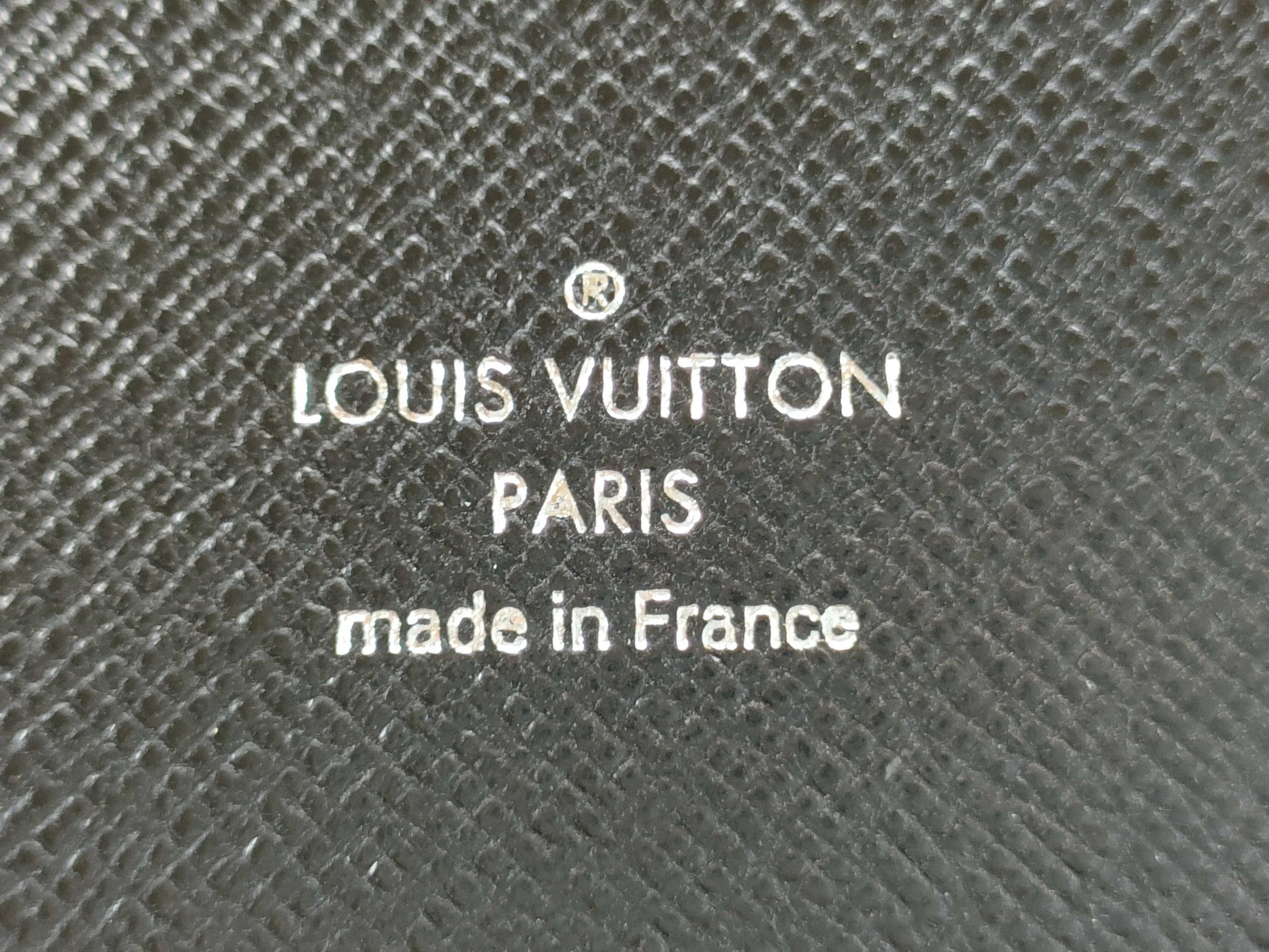 LOUIS VUITTON RFID Unverifiable TH4087 Epi Louis Vuitton Agenda GM Black Notebook Cover