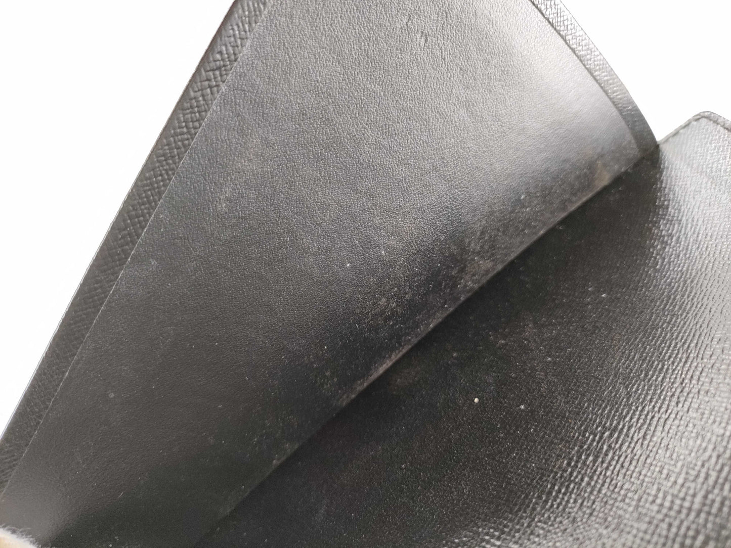 LOUIS VUITTON RFID Unverifiable TH4087 Epi Louis Vuitton Agenda GM Black Notebook Cover