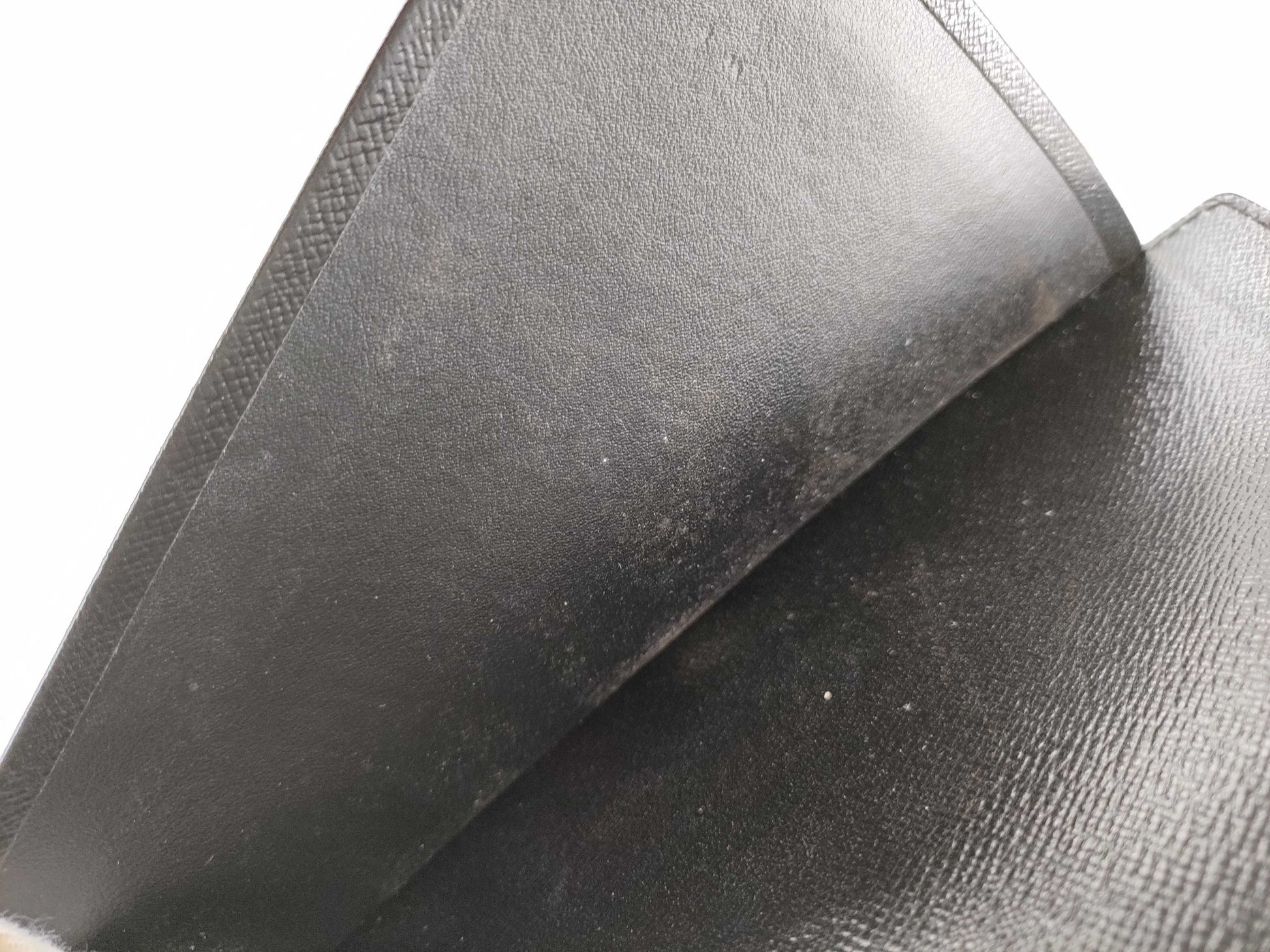 LOUIS VUITTON RFID Unverifiable TH4087 Epi Louis Vuitton Agenda GM Black Notebook Cover