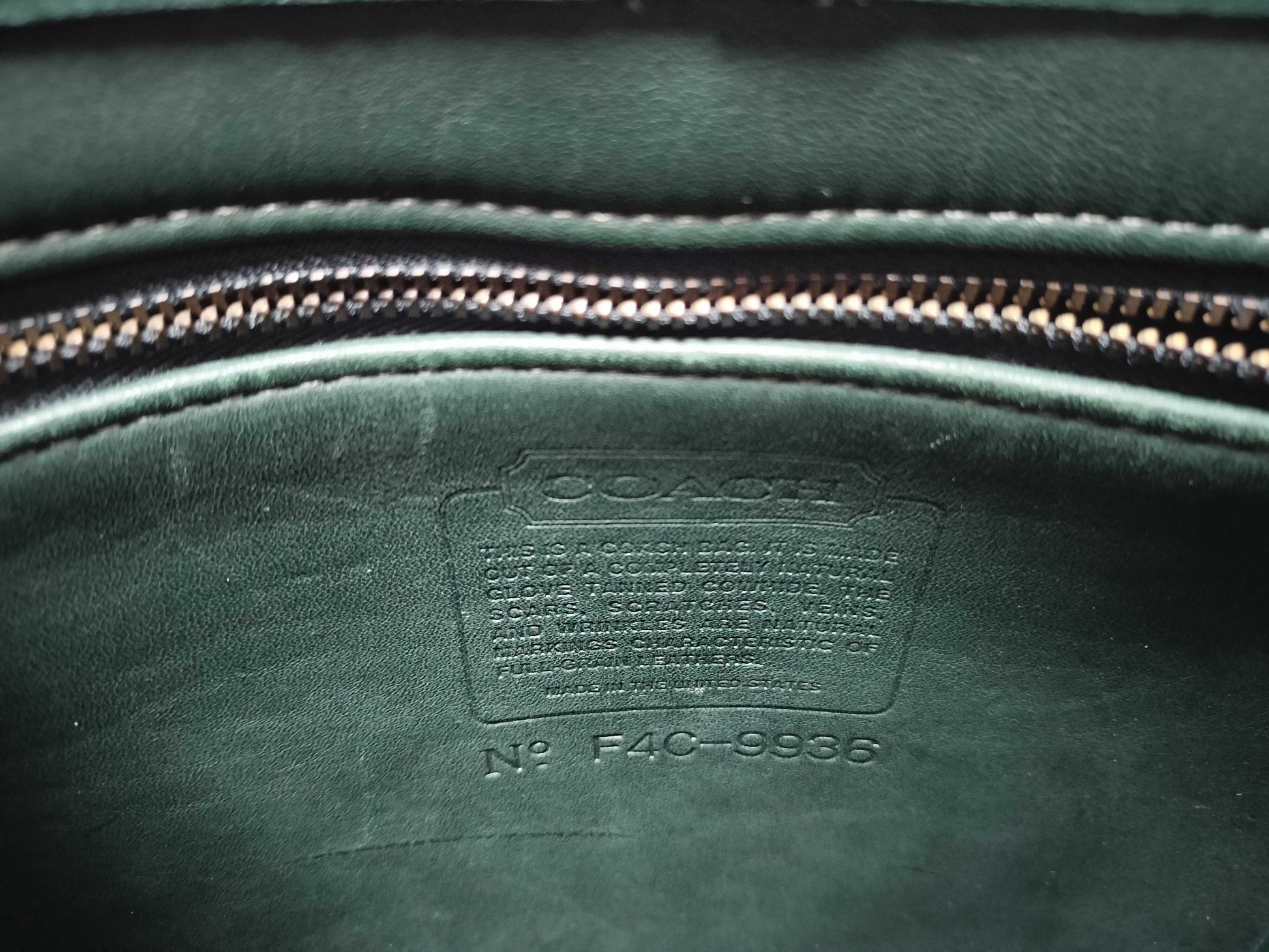 COACH Old Turnlock Shoulder Bag