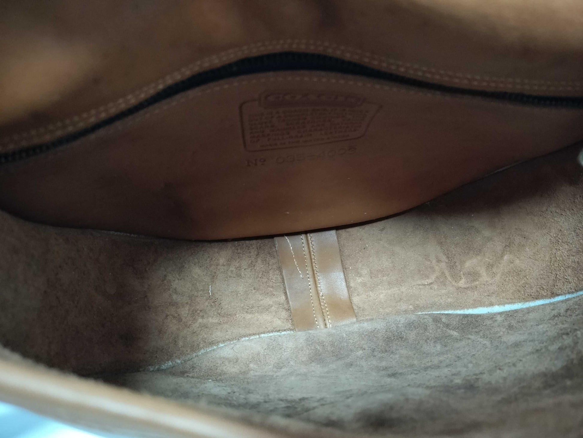 COACH Old Turnlock Shoulder Bag