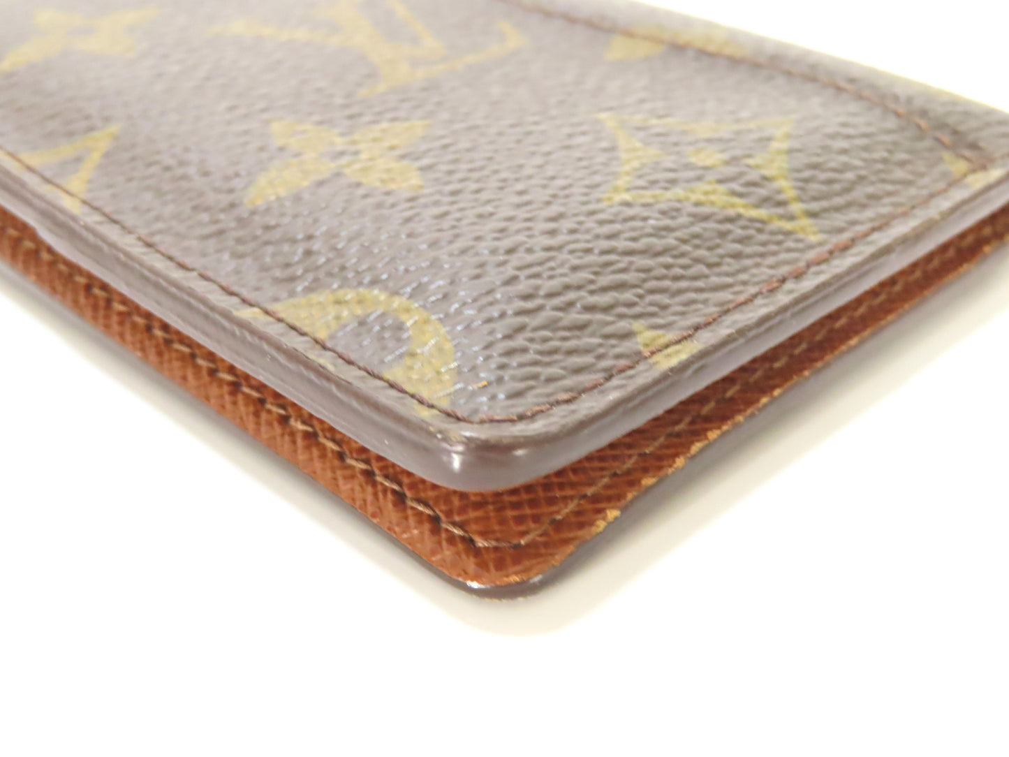 LOUIS VUITTON MI1014 Louis Vuitton Monogram Organizer Poche Card Case, Pass Case, Business Card Case