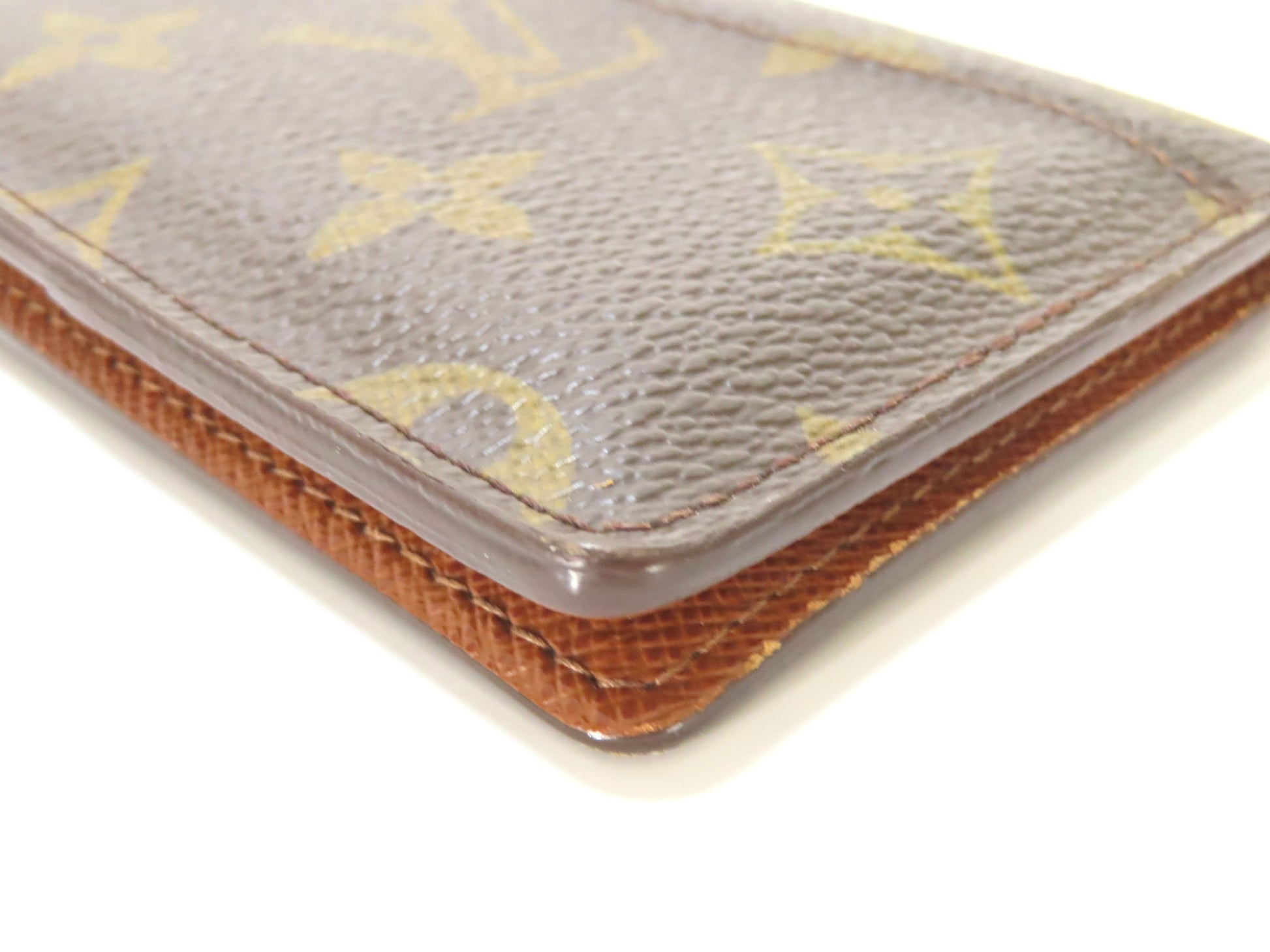 LOUIS VUITTON MI1014 Louis Vuitton Monogram Organizer Poche Card Case, Pass Case, Business Card Case
