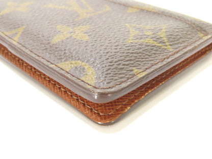 LOUIS VUITTON MI1014 Louis Vuitton Monogram Organizer Poche Card Case, Pass Case, Business Card Case