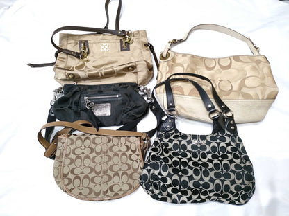 COACH 5-piece handbag set