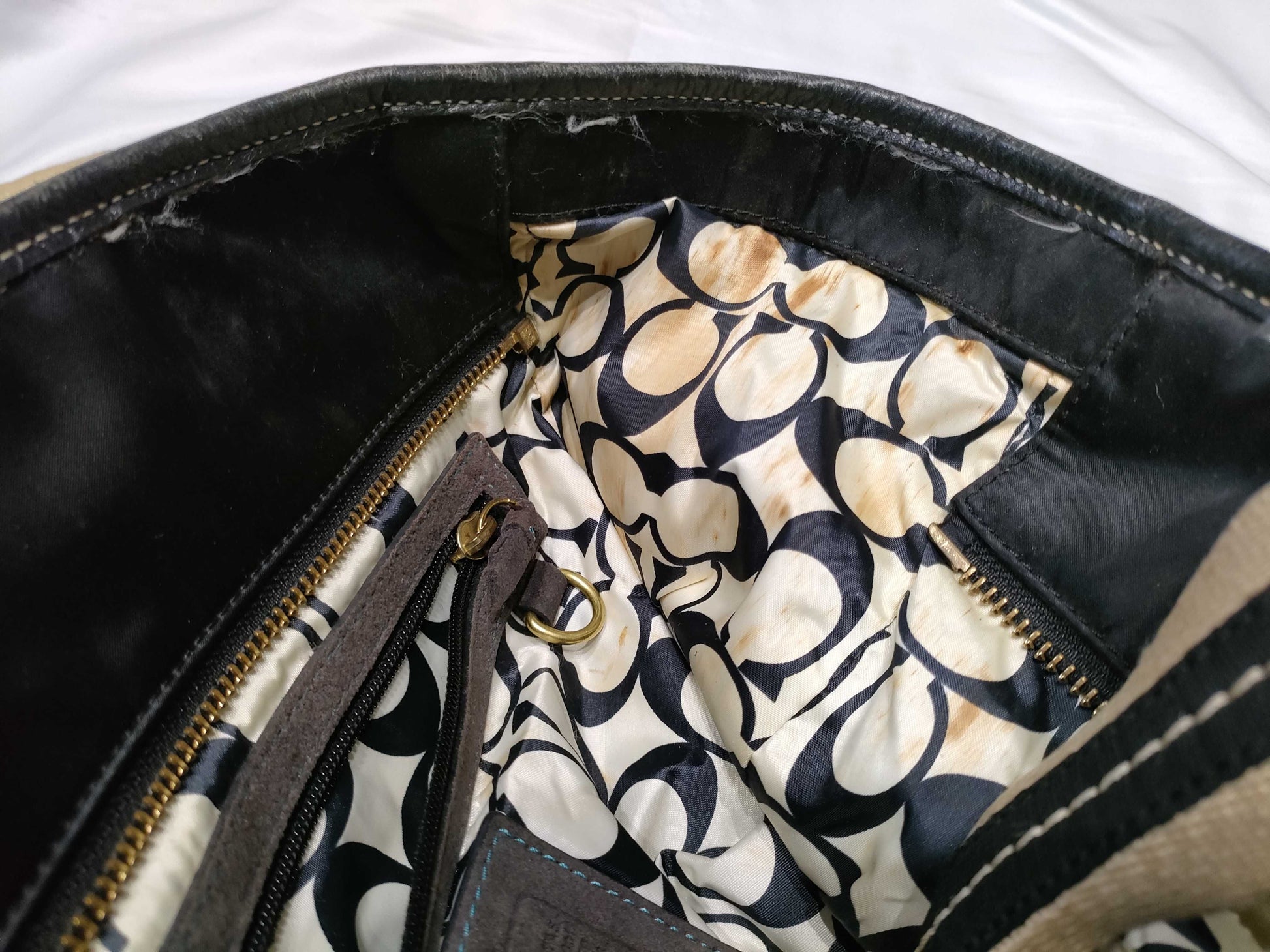 COACH 5-piece tote bag set