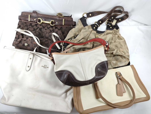 COACH 5-piece handbag set