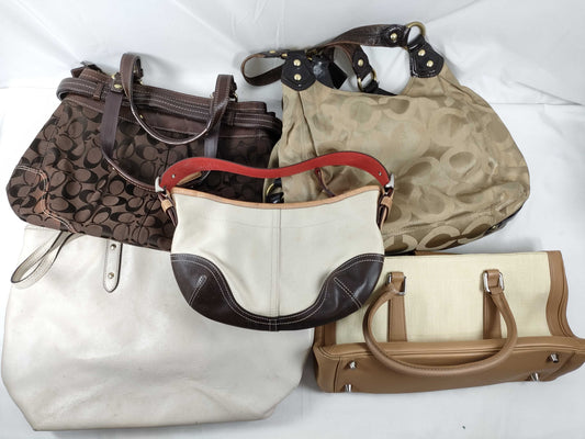 COACH 5-piece handbag set