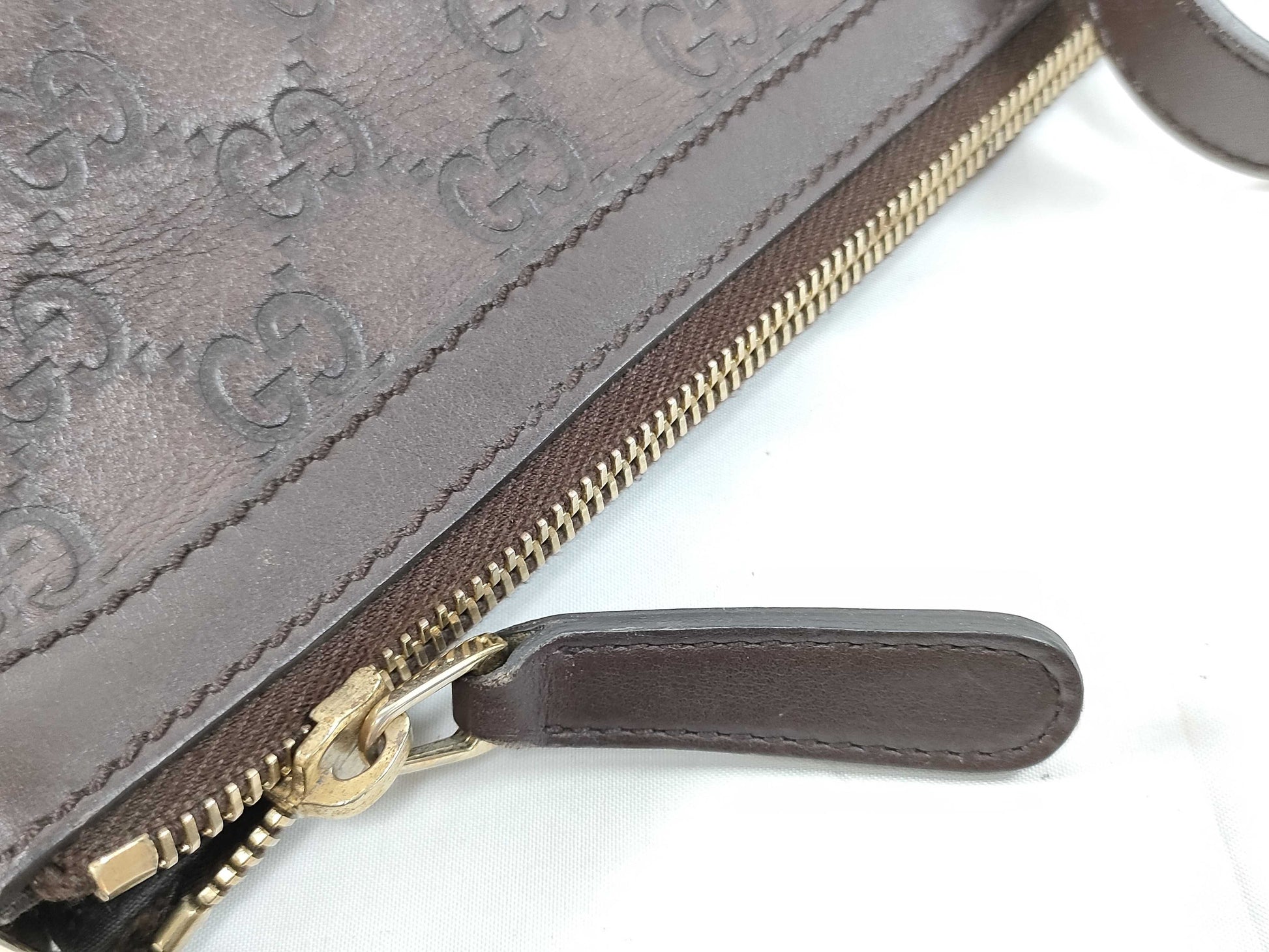 GUCCI Guccissima Interlocking Shoulder Bag