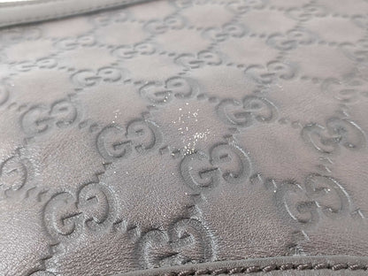 GUCCI Guccissima Interlocking Shoulder Bag