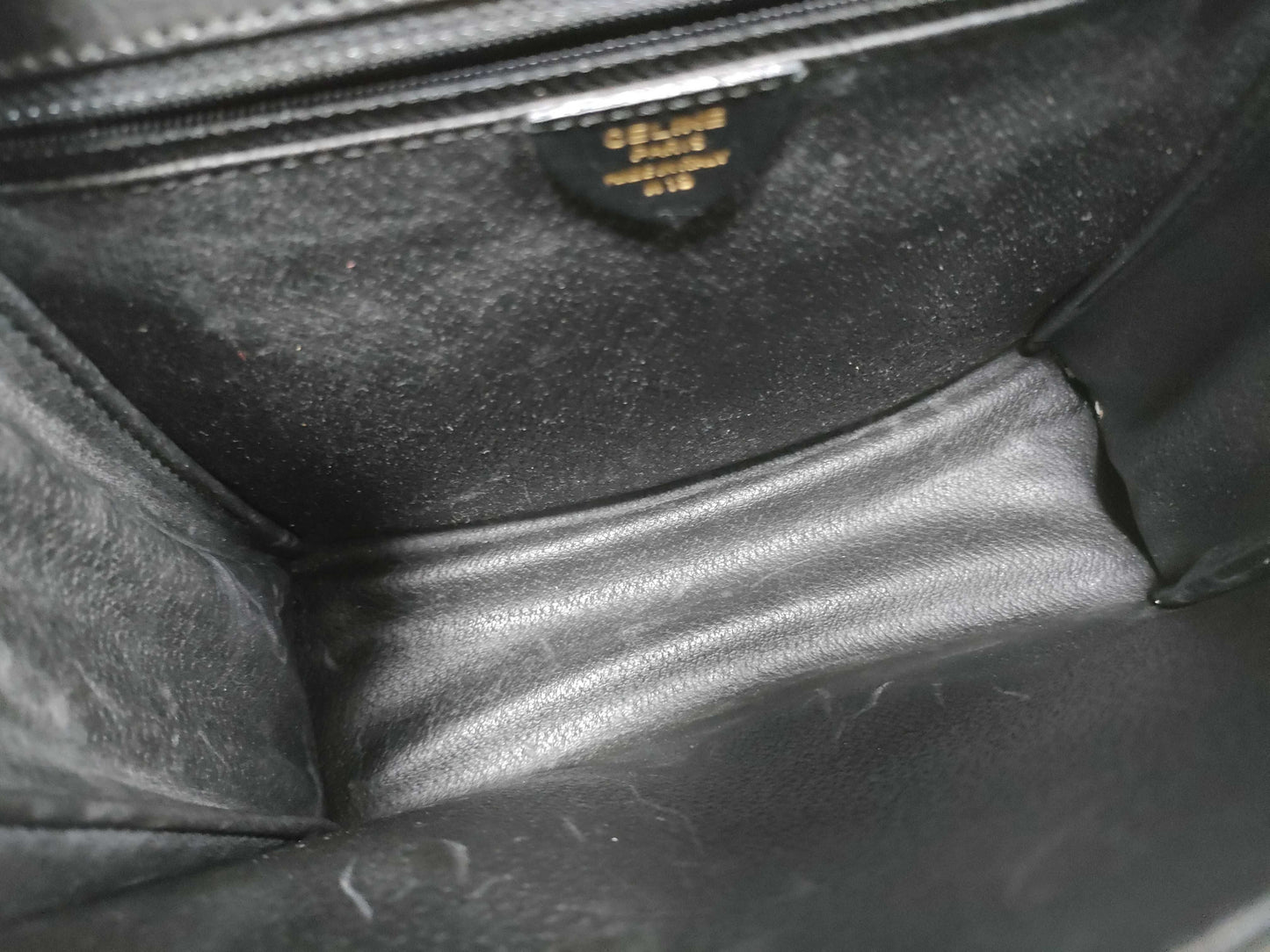 CELINE Gancini Top Handle 2-Way Shoulder Bag/Handbag