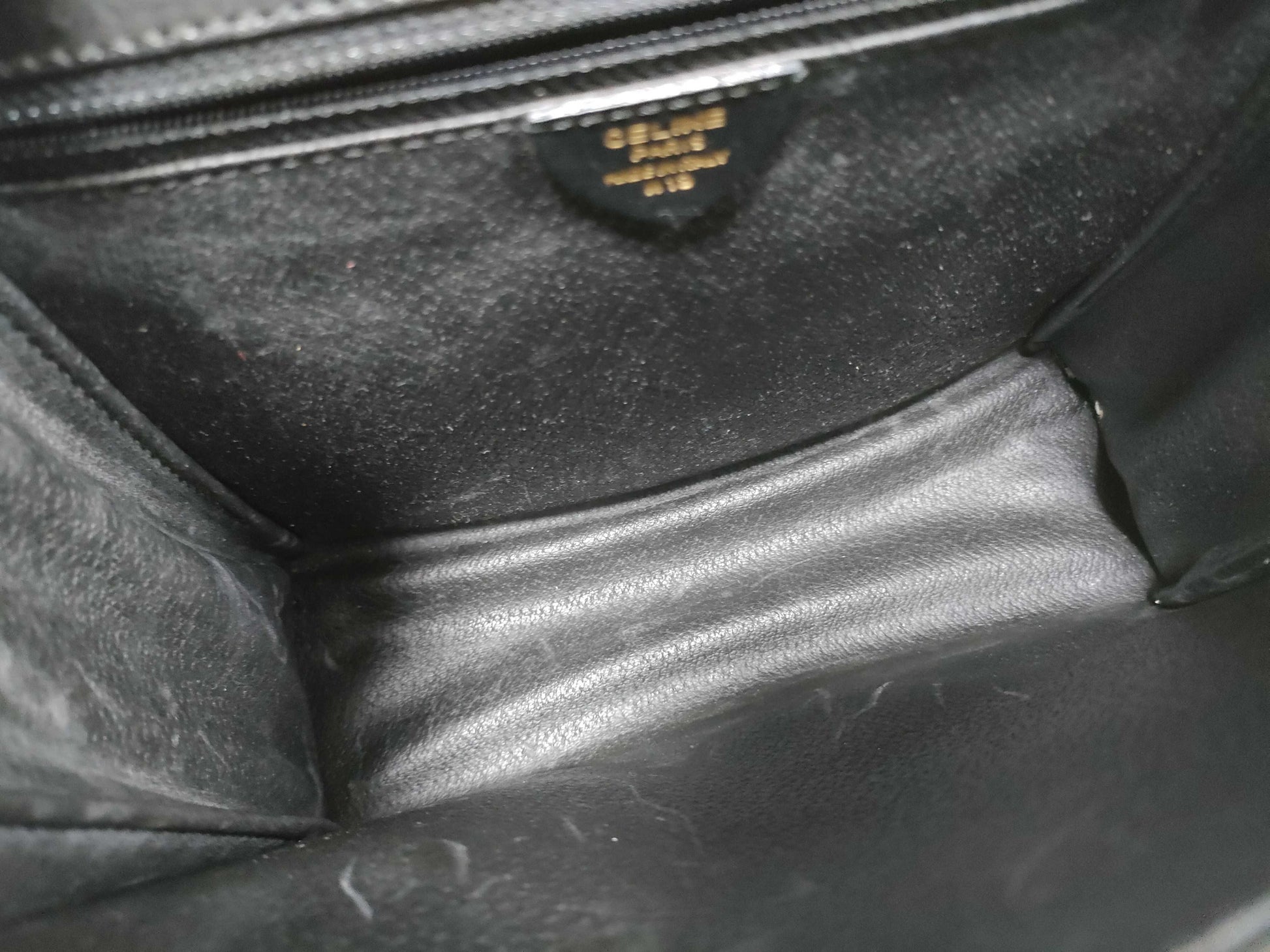 CELINE Gancini Top Handle 2-Way Shoulder Bag/Handbag
