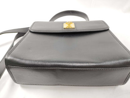CELINE Gancini Top Handle 2-Way Shoulder Bag/Handbag