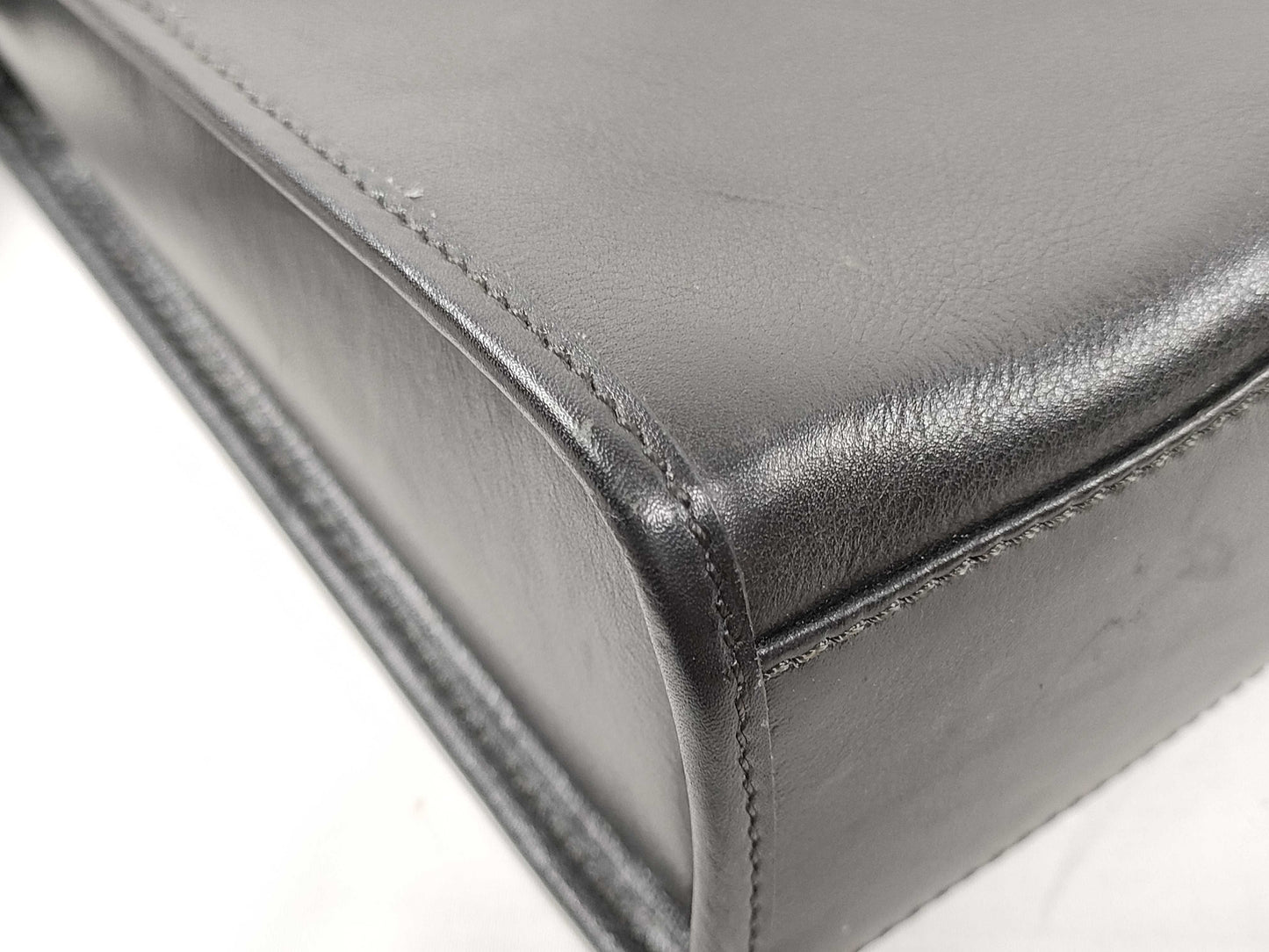 CELINE Gancini Top Handle 2-Way Shoulder Bag/Handbag