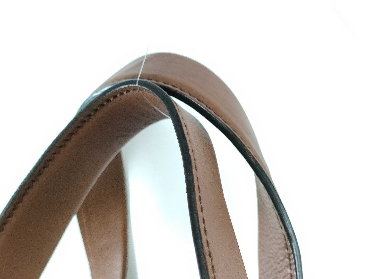 GUCCI Interlocking Tote Bag All Leather Boston Bag