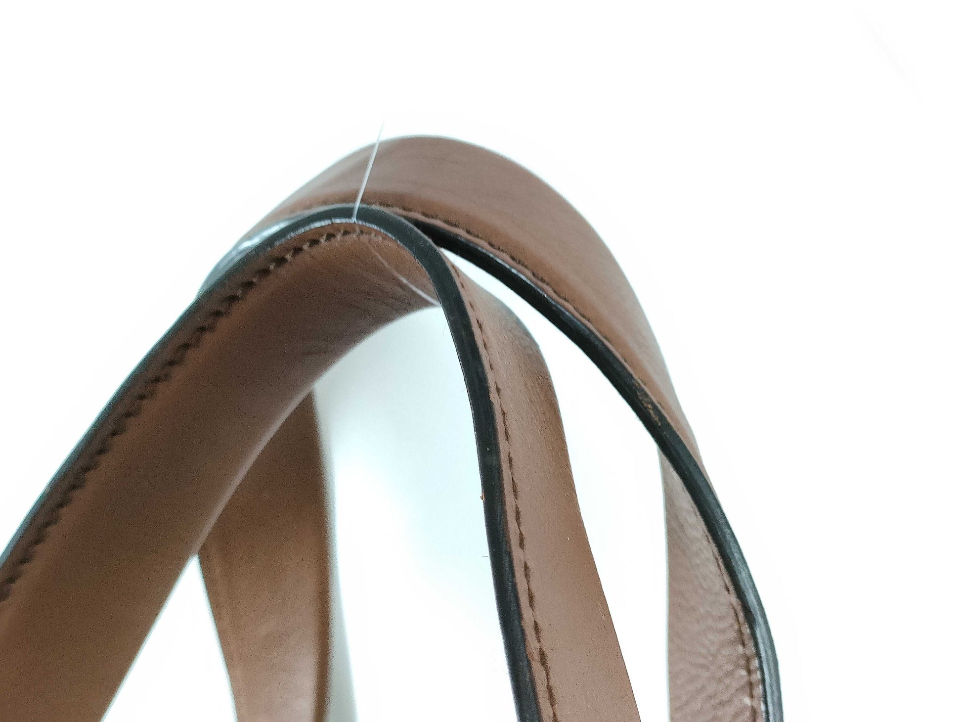 GUCCI Interlocking Tote Bag All Leather Boston Bag