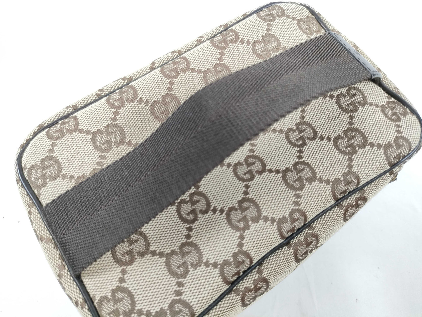 GUCCI GG Canvas Vanity Bag