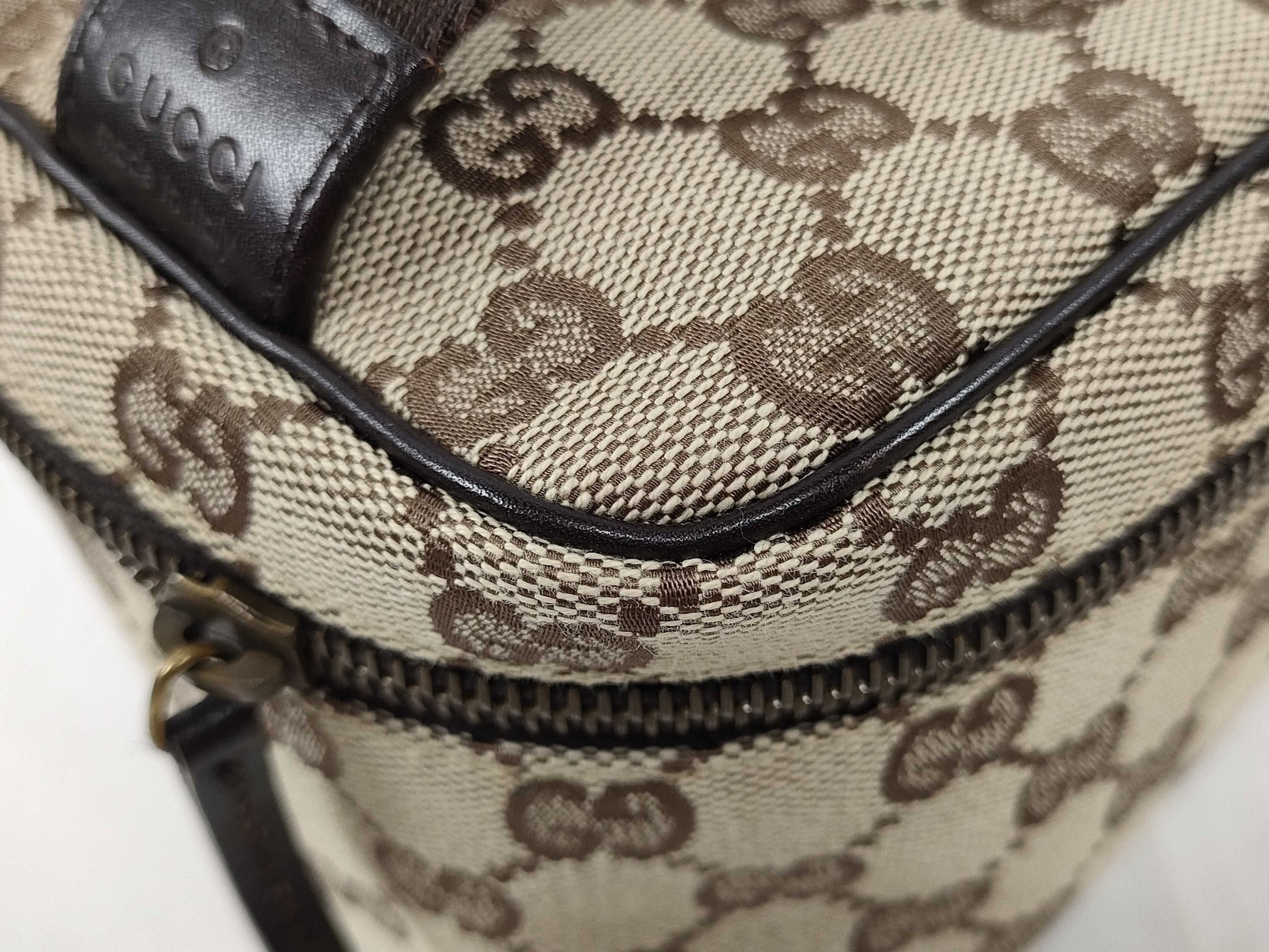 GUCCI GG Canvas Vanity Bag
