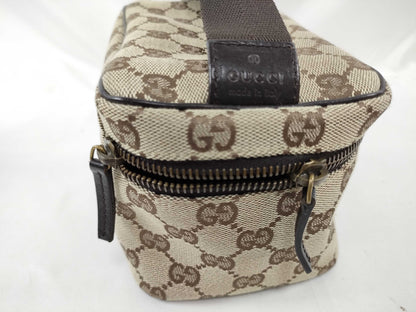 GUCCI GG Canvas Vanity Bag