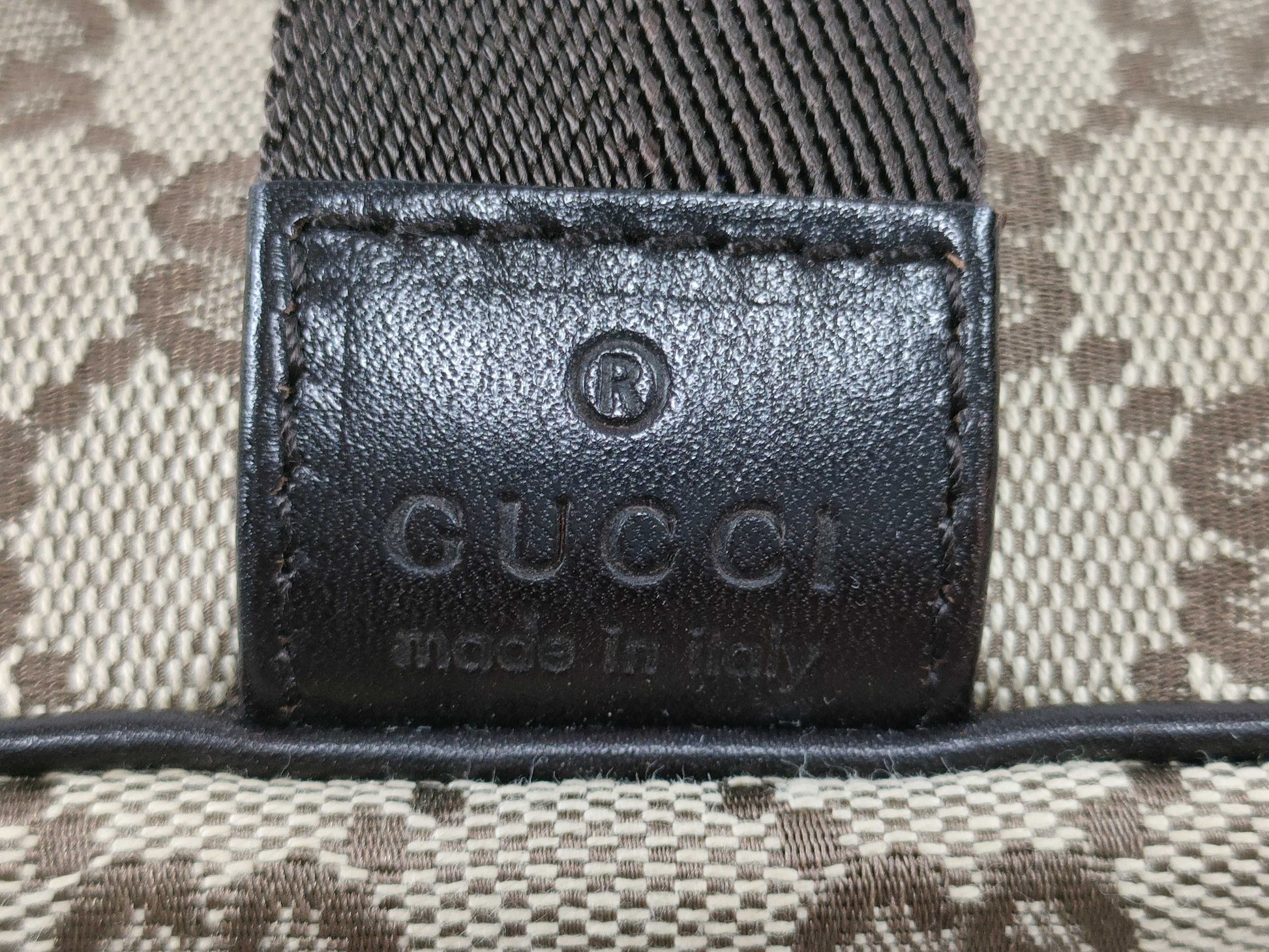 GUCCI GG Canvas Vanity Bag
